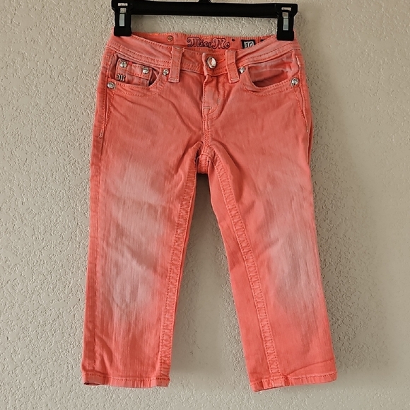 Miss Me Pink Embellished Kids Jeans - Picture 3 of 8